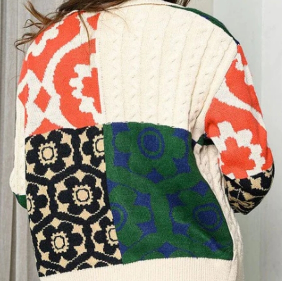 Colorblock Sweater - Picture 2 of 2